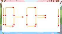 【マッチ棒クイズ】1本だけ動かして正しい式に：10-0=1？