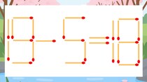 【マッチ棒クイズ】1本だけ動かして正しい式に：19-5=18？