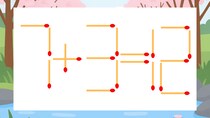 【マッチ棒クイズ】1本だけ動かして正しい式に：7+3=12？