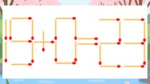 【マッチ棒クイズ】1本だけ動かして正しい式に：19+0=23？