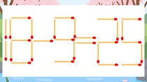 【マッチ棒クイズ】1本だけ動かして正しい式に：18-9=25？