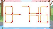 【マッチ棒クイズ】1本だけ動かして正しい式に：8-7=16？