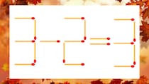 【マッチ棒クイズ】1本だけ動かして正しい式に：3-2=3？