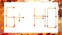【マッチ棒クイズ】1本だけ動かして正しい式に：6+1=10？