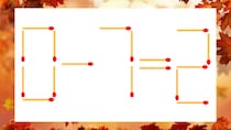 【マッチ棒クイズ】1本だけ動かして正しい式に：0-7=2？