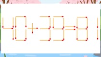 【マッチ棒クイズ】1本だけ動かして正しい式に：40+39=81？