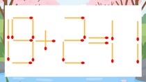 【マッチ棒クイズ】1本だけ動かして正しい式に：19+2=11？