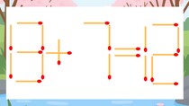 【マッチ棒クイズ】1本だけ動かして正しい式に：13+7=12？