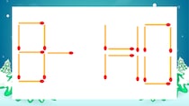 【マッチ棒クイズ】1本だけ動かして正しい式に：8-1=10？