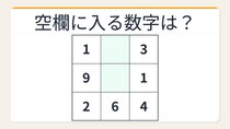 【数字パズル】秒で解けたら数学センスあり！積が揃う3×3パズル