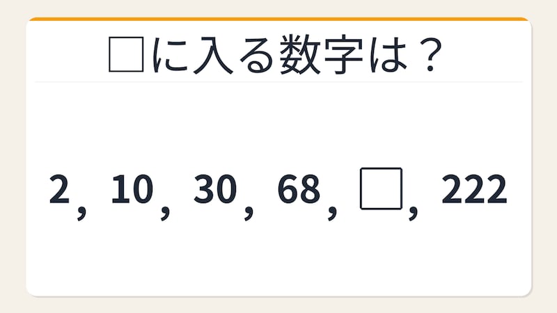 【数列クイズ】パッと解けたら才能あり！立方体に潜む隠れた秘密の画像