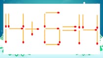 【マッチ棒クイズ】1本だけ動かして正しい式に：14+6=14？