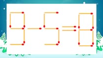 【マッチ棒クイズ】1本だけ動かして正しい式に：9-5=8？