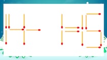 【マッチ棒クイズ】1本だけ動かして正しい式に：14-1=15？