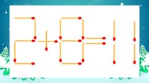 【マッチ棒クイズ】1本だけ動かして正しい式に：2+8=11？