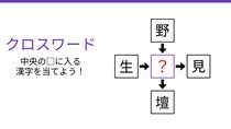 【二字熟語クロスワード】春の訪れを感じさせる漢字は？4つの熟語を完成させよ！