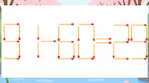 【マッチ棒クイズ】1本だけ動かして正しい式に：91-60=29？