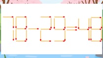 【マッチ棒クイズ】1本だけ動かして正しい式に：78-29=48？