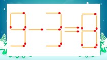 【マッチ棒クイズ】1本だけ動かして正しい式に：9-3=8？