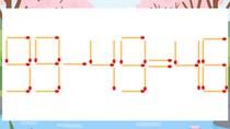 【マッチ棒クイズ】1本だけ動かして正しい式に：99-49=46？