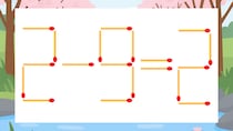 【マッチ棒クイズ】1本だけ動かして正しい式に：2-9=2？