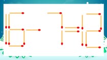 【マッチ棒クイズ】1本だけ動かして正しい式に：16-7=12？