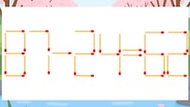 【マッチ棒クイズ】1本だけ動かして正しい式に：87-24=62？