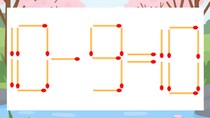 【マッチ棒クイズ】1本だけ動かして正しい式に：10-9=10？