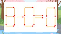 【マッチ棒クイズ】1本だけ動かして正しい式に：8-0=0？