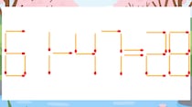 【マッチ棒クイズ】1本だけ動かして正しい式に：61-47=28？