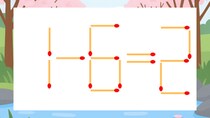 【マッチ棒クイズ】1本だけ動かして正しい式に：1-6=2？