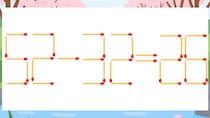 【マッチ棒クイズ】1本だけ動かして正しい式に：52-32=26？