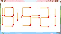 【マッチ棒クイズ】1本だけ動かして正しい式に：19+5=21？