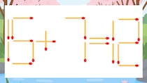【マッチ棒クイズ】1本だけ動かして正しい式に：15+7=12？