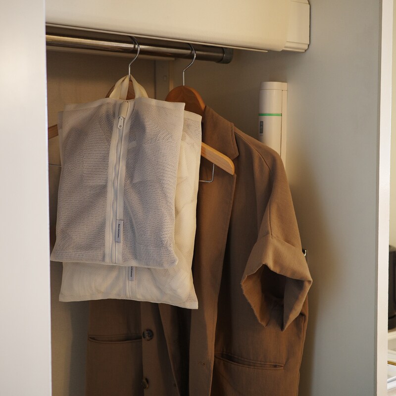 旅やジム、ヨガのお供にも!洗濯機ポンッができる「メッシュトラベルポーチ」でプチストレスを解決