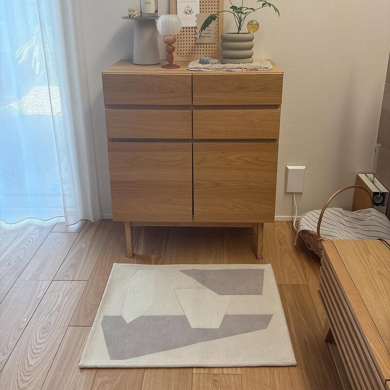 まるでアートポスターみたいなデザインラグ『インスタグラマーさんが選んだ柄はコレ!』発表会