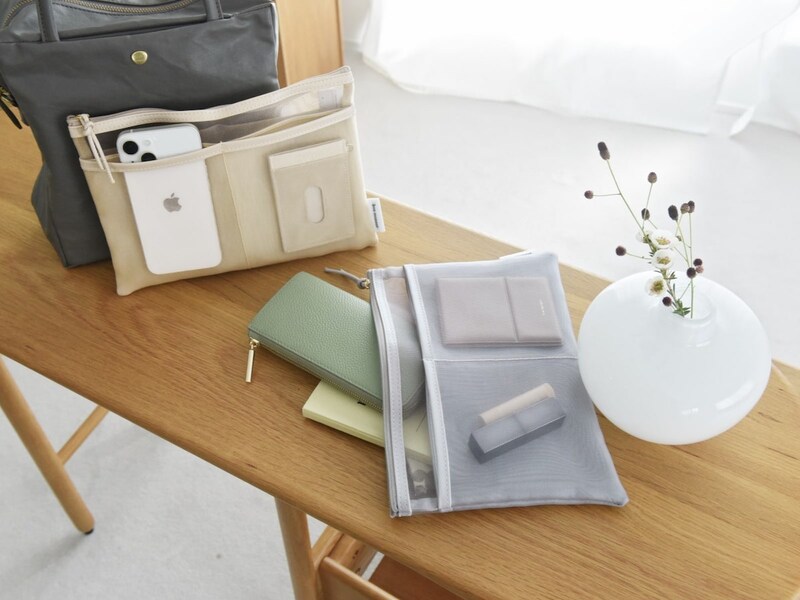 ポケット少なめバッグの救世主！ごちゃつく小物がまとまる『メッシュバッグインバッグ』のスタッフ愛用レポ
