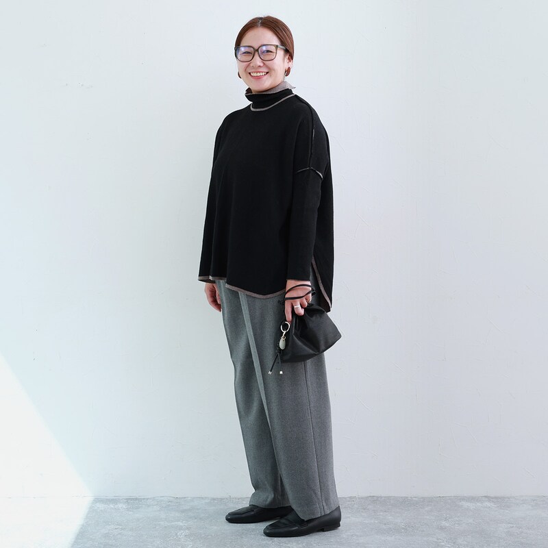 “ワイドパンツ愛好家”さん集まれ~!秋冬のスタートダッシュを飾る「すらりと美脚ぬくもりパンツ」。スタッフ3名の正直レポ