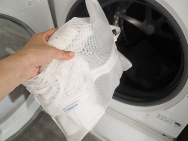 面倒な後片付けが一手間減る！「洗濯ネットになる衣類ポーチ」で旅行後の荷ほどきが快適に