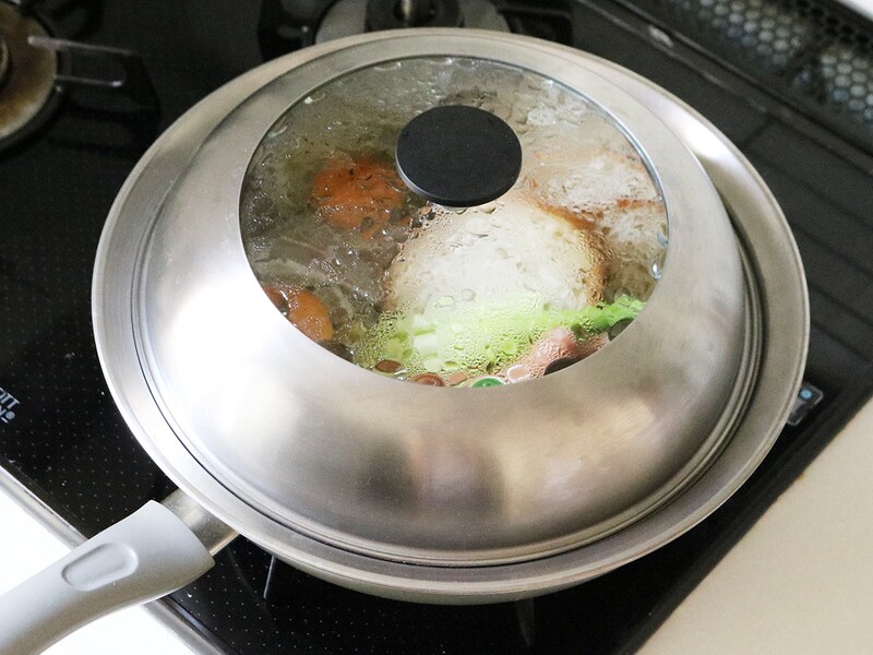 “蒸し器”で料理の幅がぐっと広がる!おうちのフライパンや鍋で本格蒸し料理をはじめよう