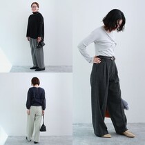 “ワイドパンツ愛好家”さん集まれ～！秋冬のスタートダッシュを飾る「すらりと美脚ぬくもりパンツ」。スタッフ3名の正直レポ