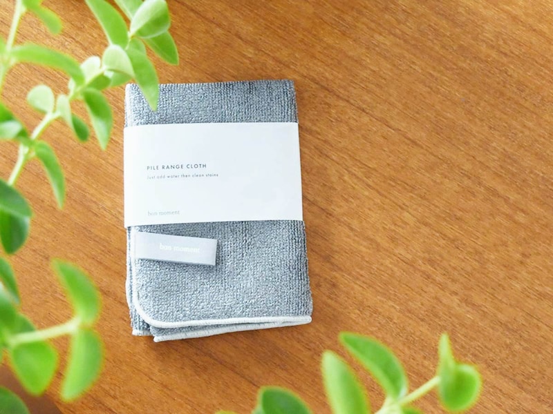 プロの現場からキッチンへ 「水だけで落ちる！」を叶える、お掃除クロス