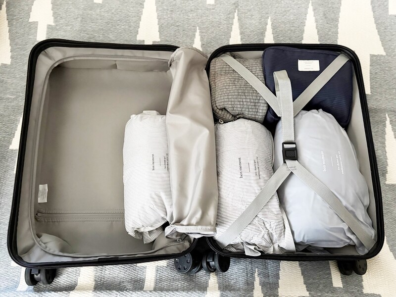かさばる冬旅にも助かる！「すばやくペタンコ」の衣類圧縮袋を帰省・出張・キャンプで使ってみました
