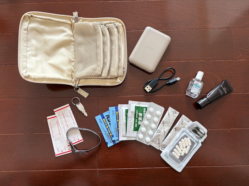 収納上手な４in１。小物迷子がなくなる「手帳型ミニポーチ」、スタッフは旅にも趣味にも愛用中〜