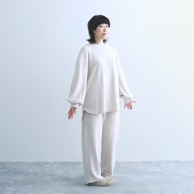 今季No.1の癒されパジャマ。ふわっとろっと包まれる、その心地よさにスタッフも続々虜に！