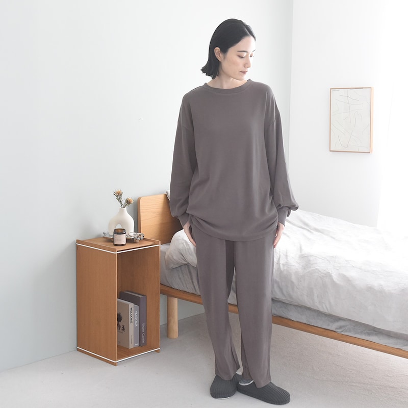 今季No.1の癒されパジャマ。ふわっとろっと包まれる、その心地よさにスタッフも続々虜に！