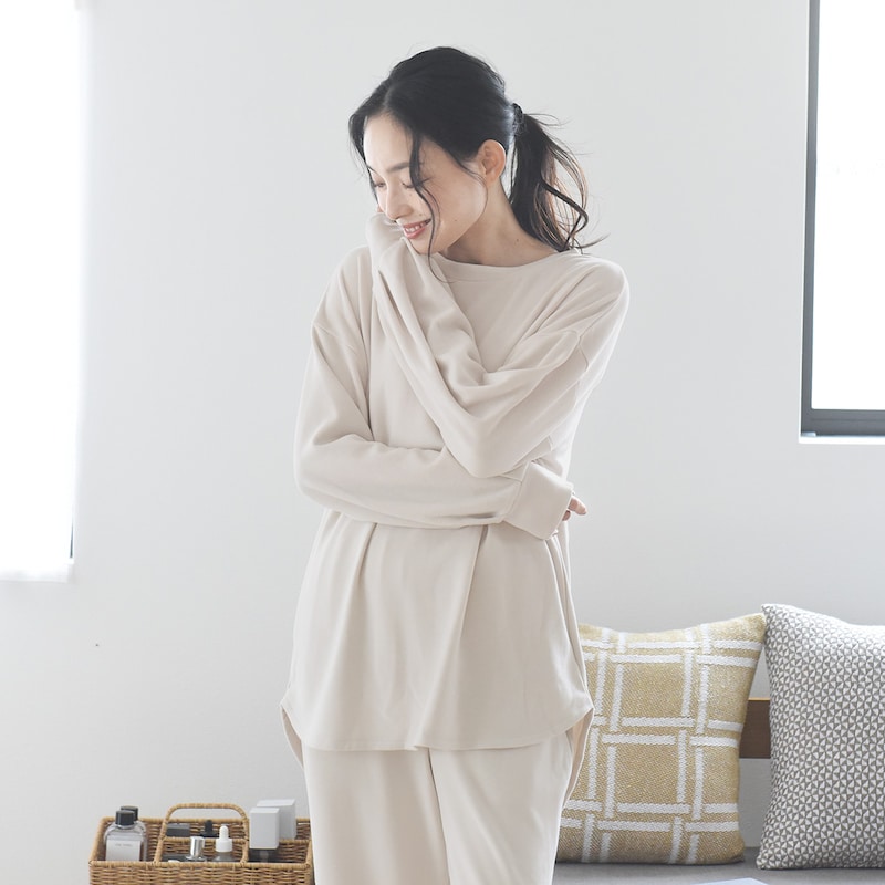 今季No.1の癒されパジャマ。ふわっとろっと包まれる、その心地よさにスタッフも続々虜に！