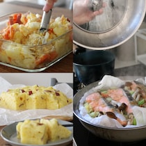 ポテサラは蒸すのが正解！？蒸し鍋で作る副菜＋主菜＋蒸しパンレシピをご紹介