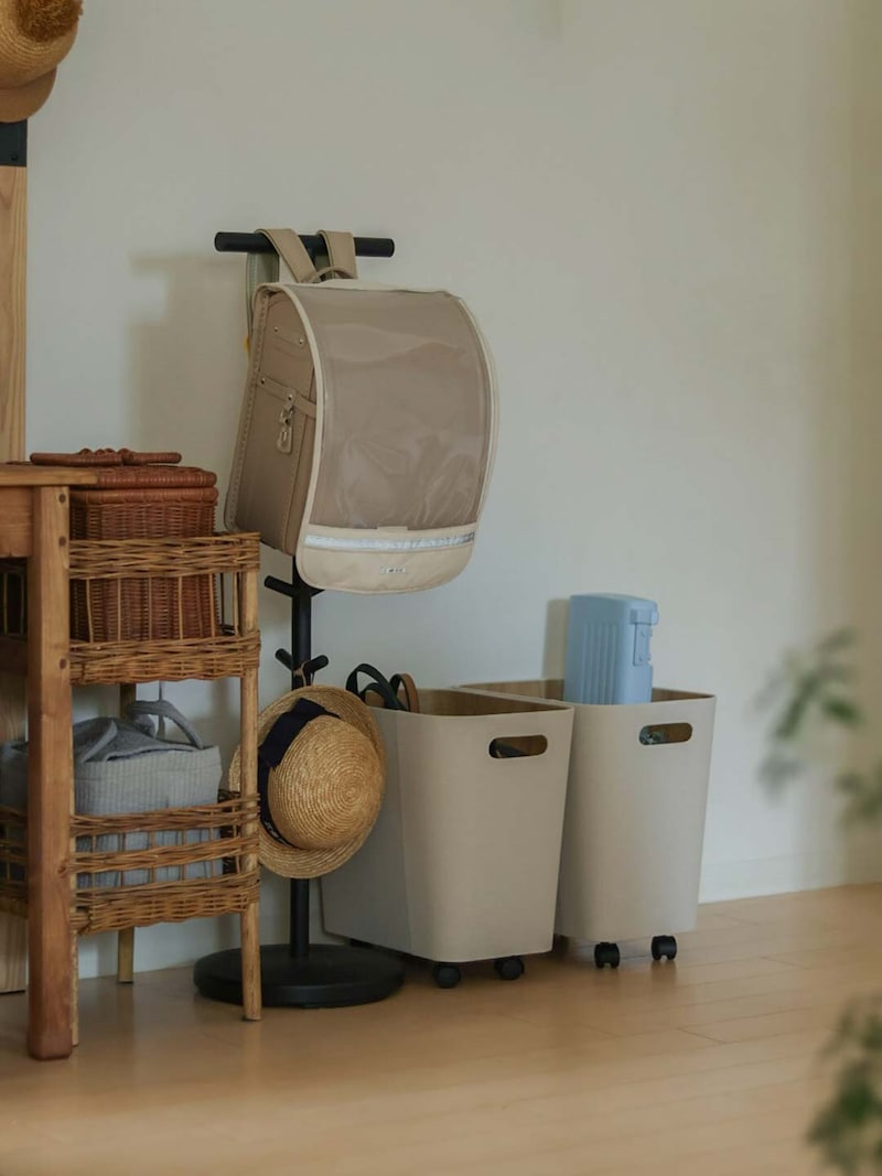 ランドセルも学用品もポン!子ども部屋も片付く『動かせる収納』活用術【インスタグラマーさんのもの選び】