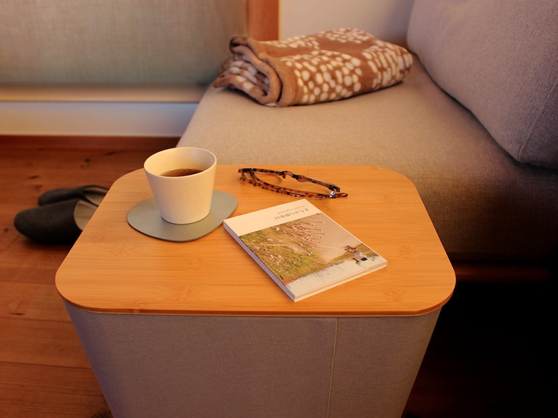 部屋にあふれ返る冬のあったかグッズ、「キャスター付き収納」で便利に整頓!